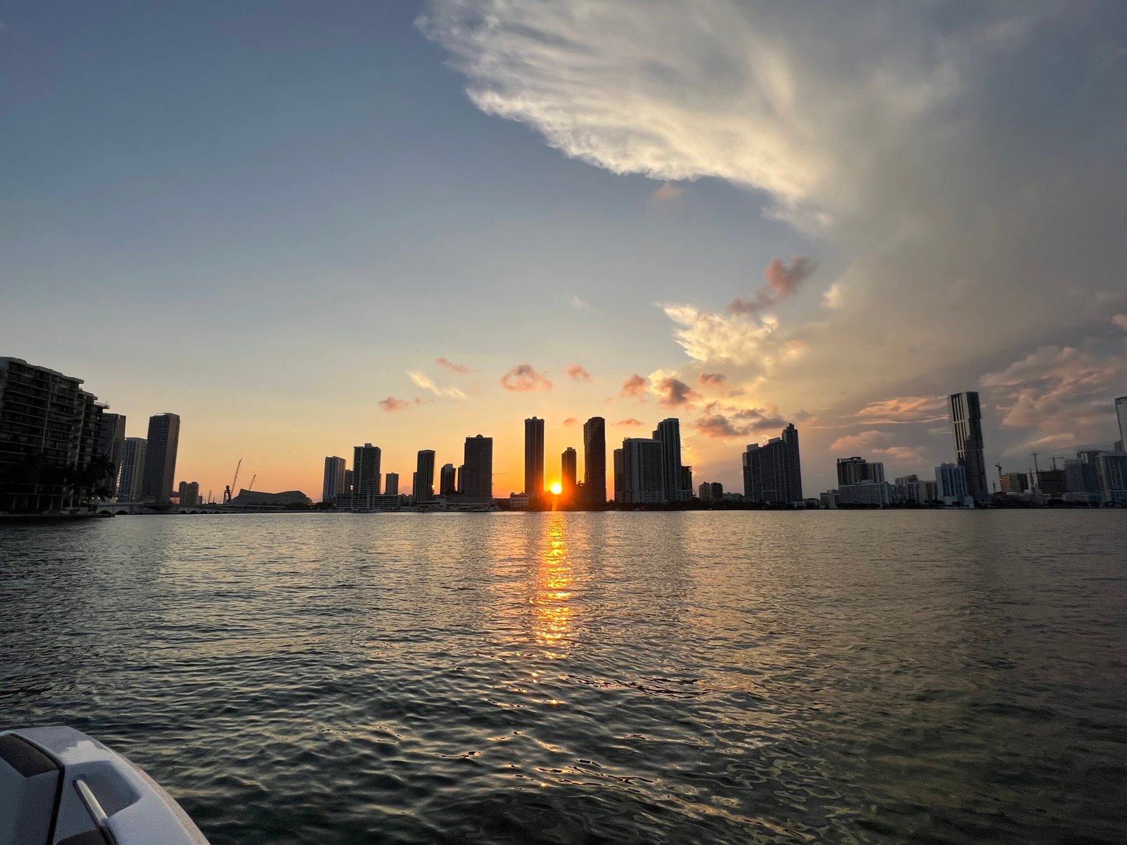 Sunset in Miami
