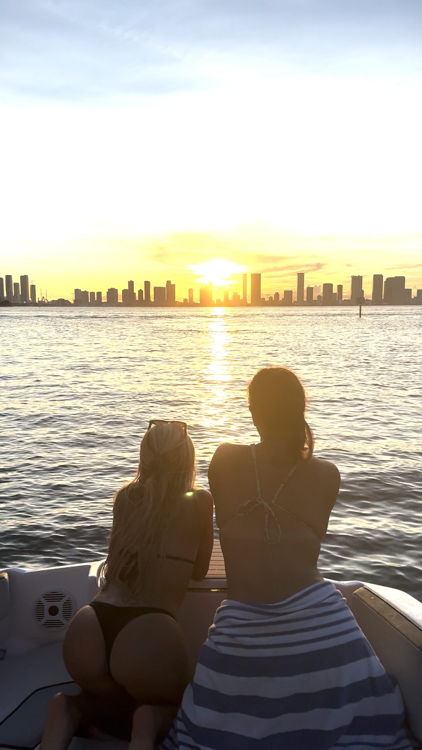Sunset Yacht charter Miami Beach